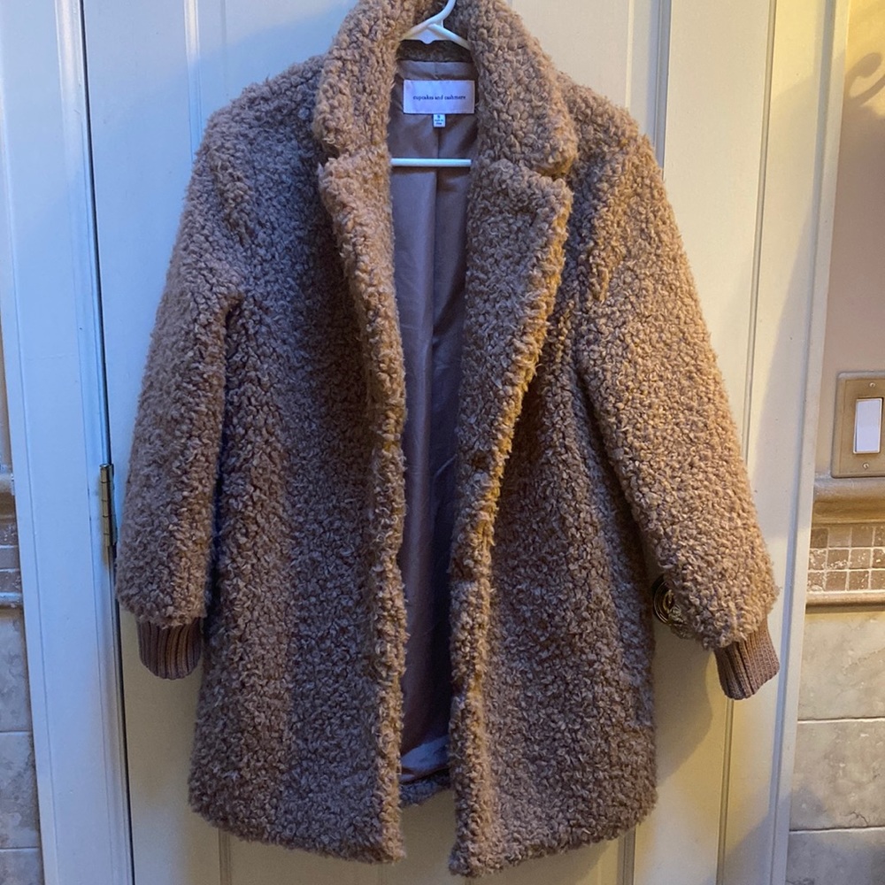 Long Teddy coat